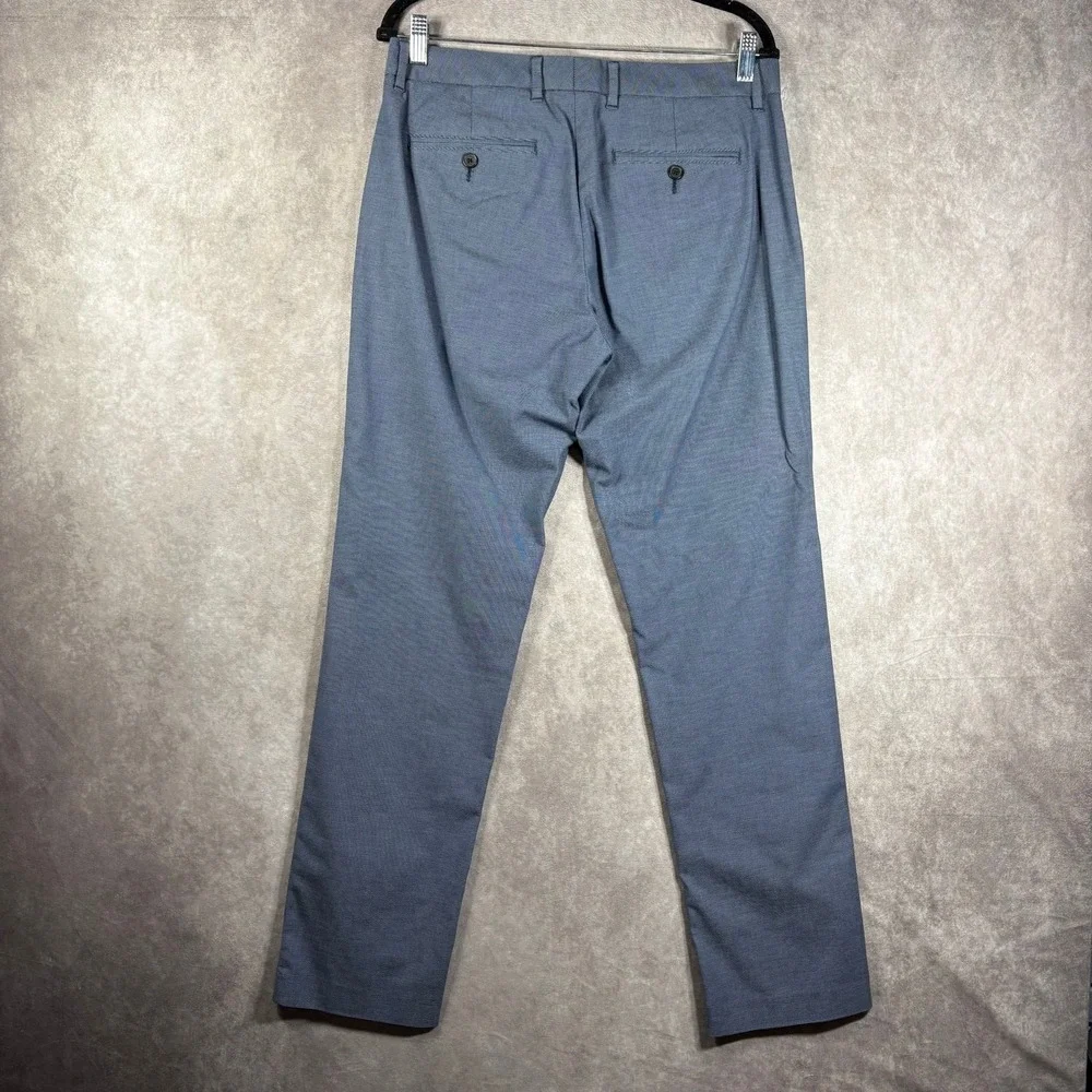 Bonobos Wednesday Pants Mens Size 32X32 Blue Chino Trousers Business Office
